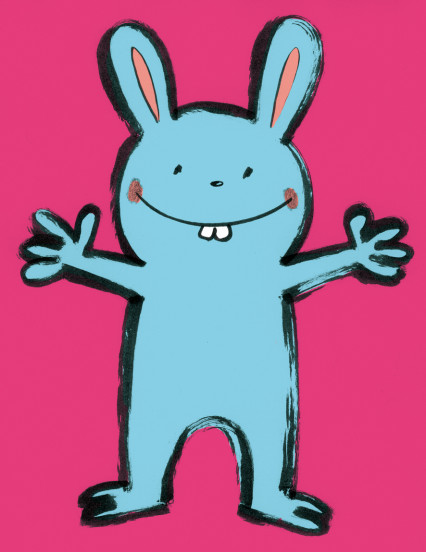 26-Personnages pour un projet d'album pour les tout petits - Lapin